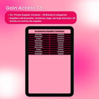 Accessories Suppliers